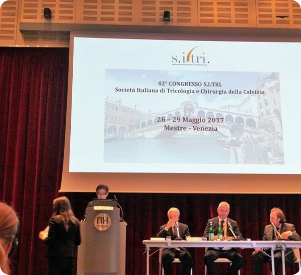 イタリア毛髪科学学会 ベネツィア開催
